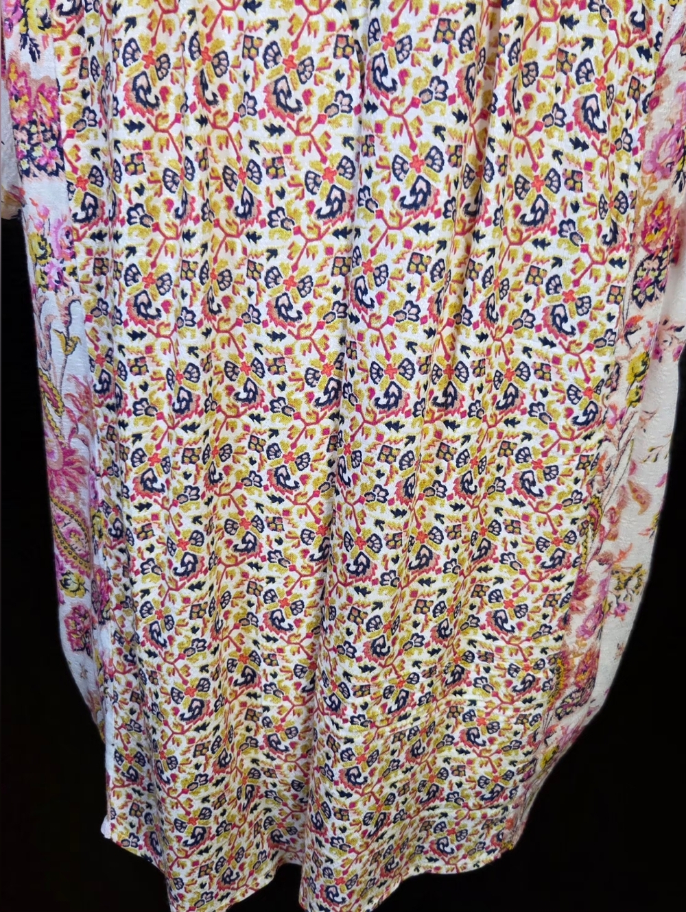 Jane & Delancey Floral Paisley Button-Up Blouse - NWOT - Size Medium - Picture 11 of 12